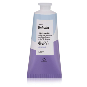 Creme Desodorante Nutritivo para as Mãos Algodão Tododia - 50ml