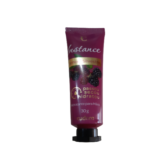 Creme para as mãos Instance Amora Silvestre 30g Eudora