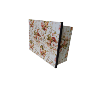 Baú Mdf Pequeno Florzinhas