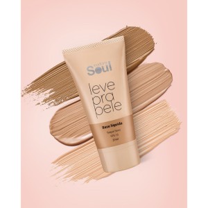 Base Líquida Soul Leve Pra Pele Bege 20ml
