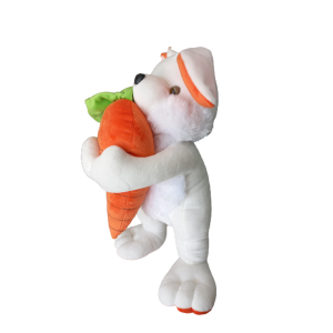 Coelho Lilico de Pelúcia com Cenoura