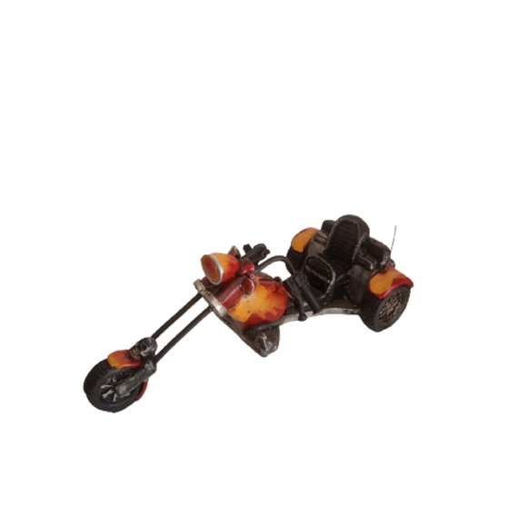 Moto Triciclo Decorativa