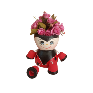 Cachepot Joaninha Articulada