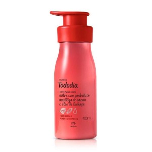Creme Nutritivo Para o Corpo Tododia Framboesa e Pimenta Vermelha - 400 ml