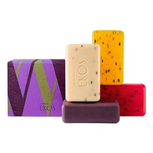 Sabonetes Em Barra Puro Vegetal Esfoliante Ekos