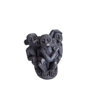 Trio De Macacos Decorativo