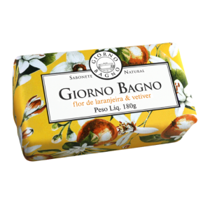 Sabonete Em Barra Giorno Bagno Flor de Laranj. & Vetiver 180 g