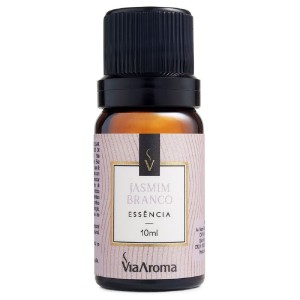 Essência Jasmim Branco - 10ml Via Aroma