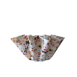CACHEPOT PEQUENO DE PLASTICO C/ TECIDO