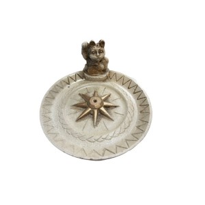 Incensário pratinho gato da sorte