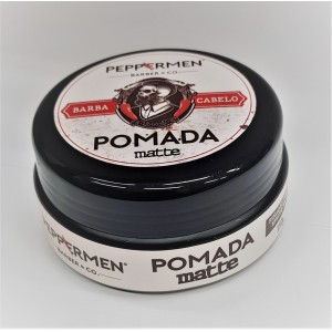 POMADA MATTE BARBA E CABELO PEPPERMEN 150G