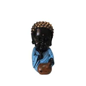 Mini Buda Roupa Azul