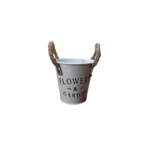 Vaso De Metal Flowers