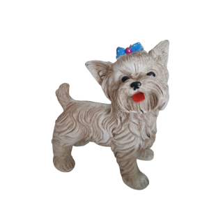 CACHORRO YORKSHIRE DE GESSO
