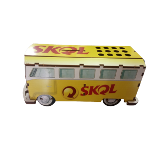 KOMBI DE MADEIRA DECORATIVA