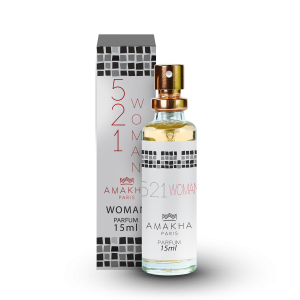 PERFUME FEMININO IMPORTADO 521 WOMAN AMAKHA 15ML