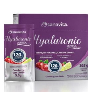COLÁGENO HYALURONIC VERISOL CRANBERRY COM LIMÃO