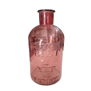 GARRAFA DECORATIVA VERMELHA