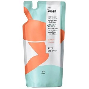 REFIL HIDRATANTE MACADAMIA NATURA TODODIA 400 ML