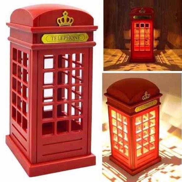 Luminária Cabine Telefone Londres
