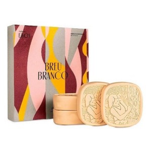 CAIXA DE SABONETE NARUTA EKOS BREU BRANCO EDIÇÃO ESPECIAL