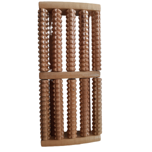 MASSAGEADOR DE MADEIRA PARA OS PÉS