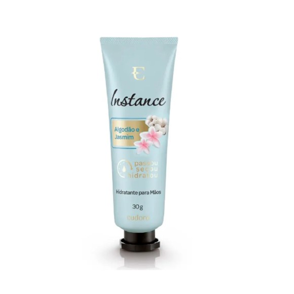 Creme Hidratante para Mãos Instance Algodão e Jasmim 30g