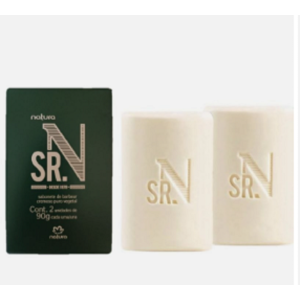 Caixa de sabonete Sr.N com 2 unidades 90 cada Natura